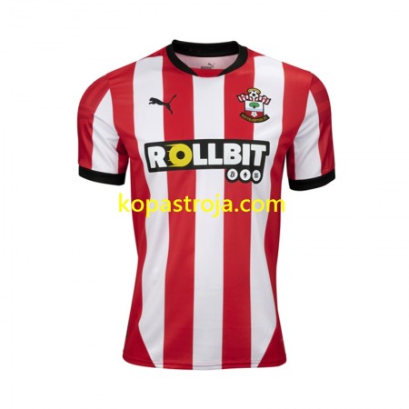 Billiga Fotbollströjor Southampton Hemma tröja 2024/25 Kortärmad
